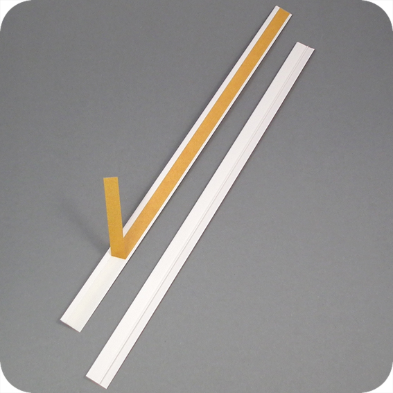 Pavo Klemmschienen A4 - Praktische Heftstreifen Ohne Bindegerät, 8mm Schwarz, 25 Stück