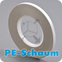 Doppelseitiges Klebeband PE-Schaum