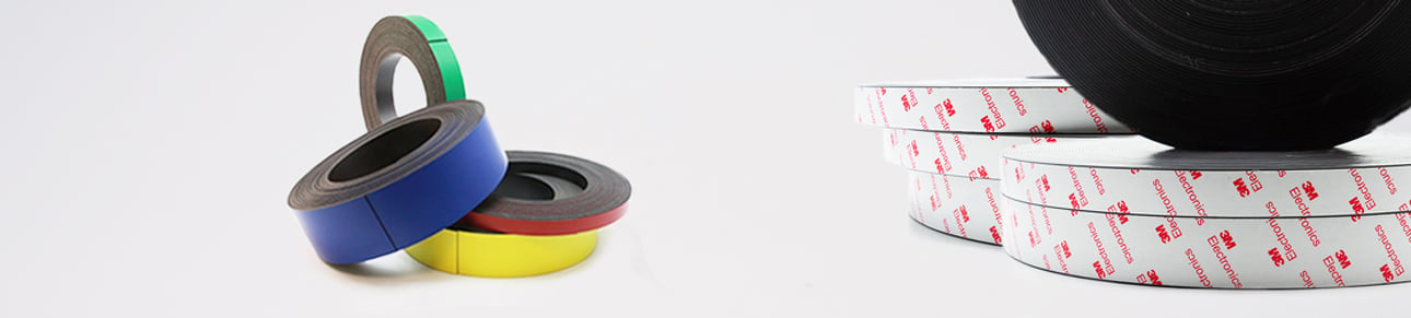 Magnetic Tape Dispenser, Thin Magnetic Strips Self Adhesive