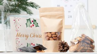 Geschenk&shy;verpackungen für Weihnachten