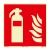 Brandschutzzeichen Feuerlöscher icon