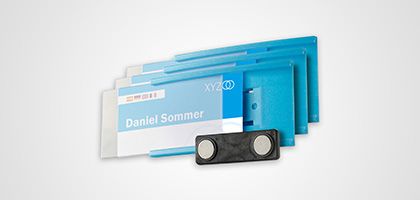Namensschilder Meet