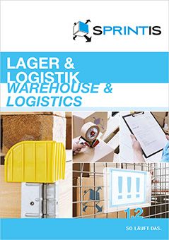 Titelbild SPRINTIS Katalog Lager und Logistik 1.2