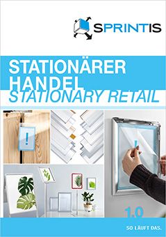 Titelbild SPRINTIS Katalog Stationärer Handel & Point of Sale 1.0