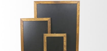 Wooden Framed Chalkboard