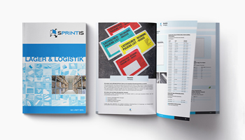 Neuer Branchenkatalog von SPRINTIS. Das komplette Produktprogramm für den Bereich Lager und Logistik kompakt zusammengefasst!