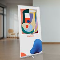 Rollup Aufsteller