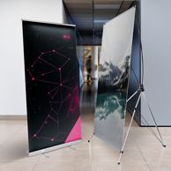 Werbebanner Aufsteller