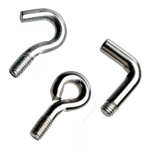 2er-Pack Magnete Mit Außengewinde, M6, 43mm Durchmesser, Rutschfeste Gummibeschichtung – Für Haken & Schraubösen