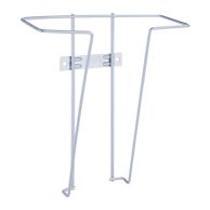 Wandprospekthalter JACKSON aus Draht, A4, silber, Fächer 1 