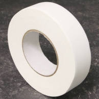 Gewebeband einseitig klebend, Fälzelband weiß | 38 mm