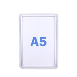 Plakatrahmen, Kunststoff A5 | transparent