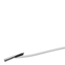 Gummizugschnüre 180 mm mit 2 Splinten, weiß 