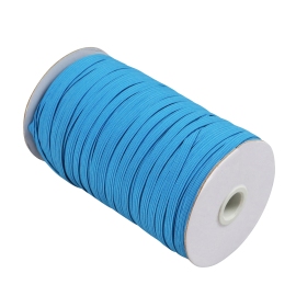 Gummizugschnüre auf Rolle, 6 mm, blau (Rolle mit 125 m) 