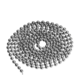 Kugelketten, 3,2 mm Kugeldurchmesser, vernickelt (Rolle mit 50 m) 