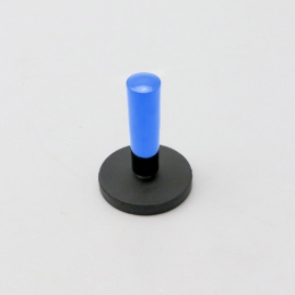 Magnetischer Folienhalter, ø = 43 mm, blau 