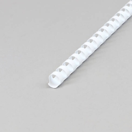 Plastikbinderücken A4, rund 14 mm | weiß