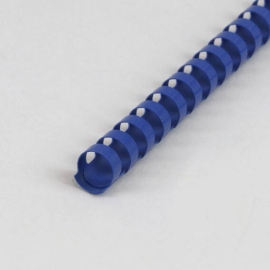 Plastikbinderücken A4, rund 16 mm | blau