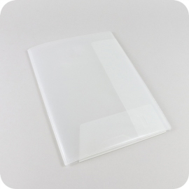 Angebotsmappe A4, mit Sichttasche und Abheftöse, glasklar transparent 