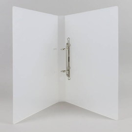 Ringbuch A4, transparent 2-Ring Combi-Mechanik | 20 mm | ohne Außentasche