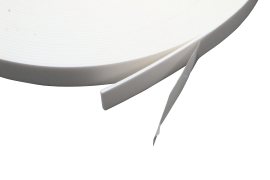 Doppelseitiges PE-Schaumklebeband, 2 mm dick, sehr stark/sehr stark, weiß 15 mm
