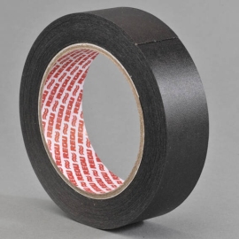 REGUtaf H3 Fälzelband, Spezialfaserpapier, fein genarbt schwarz | 19 mm
