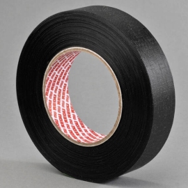 Selbstklebendes Fälzelband Gewebeband Regutex 50 m x 19 mm schwarz 