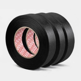 Selbstklebendes Fälzelband Kunststoffband Regudux  50 m x 25 mm schwarz 