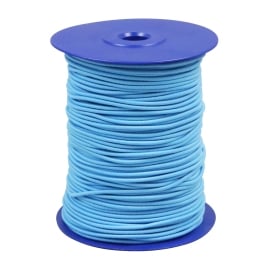 Gummizugschnüre auf Rolle, 2,2 mm, hellblau (L042) (Rolle mit 100 m) 