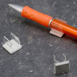 Stifthalter 12 x 15 mm, magnetisch, transparent 