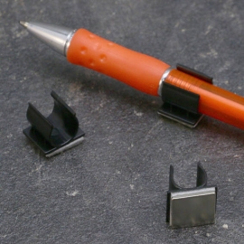 Stifthalter 12 x 15 mm, magnetisch, schwarz 