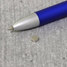 Scheibenmagnete aus Neodym, 5 mm x 2 mm, N38 