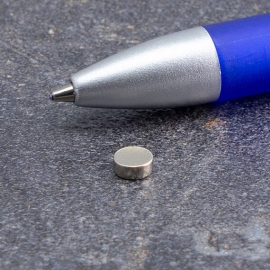 Scheibenmagnete aus Neodym, 5 mm x 2 mm, N52 