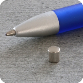 Scheibenmagnete aus Neodym, 5 mm x 5 mm, N35 