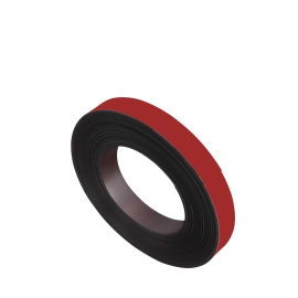 Farbiges Magnetband, anisotrop (Rolle mit 10 m) 20 mm | rot