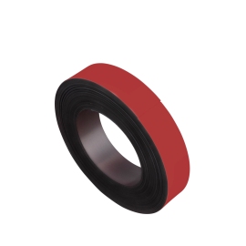 Farbiges Magnetband, anisotrop (Rolle mit 10 m) 30 mm | rot