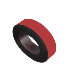 Farbiges Magnetband, anisotrop (Rolle mit 10 m) 40 mm | rot