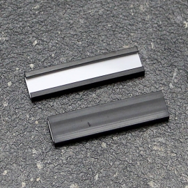 Etikettenhalter, C-Profil, magnetisch 10 x 40 x 3 mm