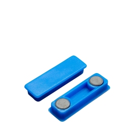 Büromagnet, Quader 40 x 13 mm | blau
