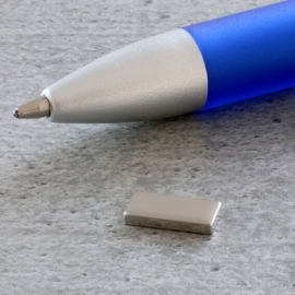 Quadermagnete aus Neodym, vernickelt 10 x 5 mm | 1.5 mm