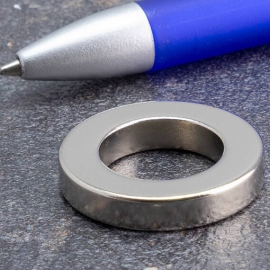 Ringmagnete aus Neodym, vernickelt 26.75 mm | 16 mm