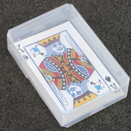 Spielkartenschachtel, 97 x 65 x 24 mm, Boden+Deckel 