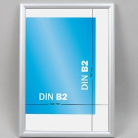 1 x DIN A0 Alu-Klapprahmen Plakatrahmen Modell Rondo 