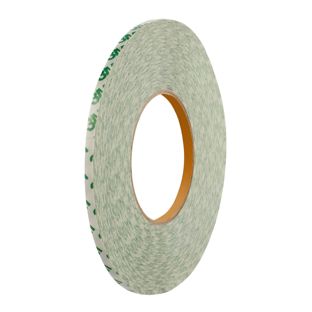 3M 9087, Doppelseitiges PVC-Klebeband, weiß, sehr starker Acrylatklebstoff 