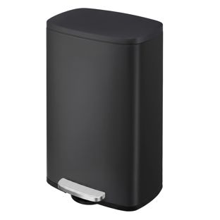 Tretmülleimer 50 Liter, Softclose schwarz