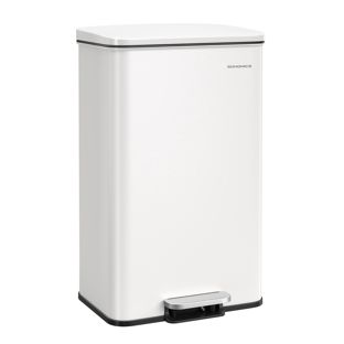 Tretmülleimer 40 Liter, Softclose weiß