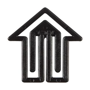 Pfeilclips, Pfeilklip 30 mm, Kunststoff 
