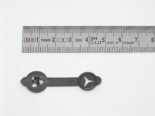 Briefknopf Beta, 30 x 5 mm 