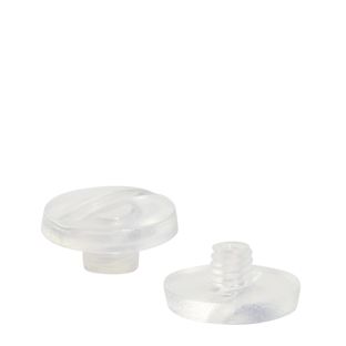 Kunststoffbuchschrauben, transparent | 3,5 mm