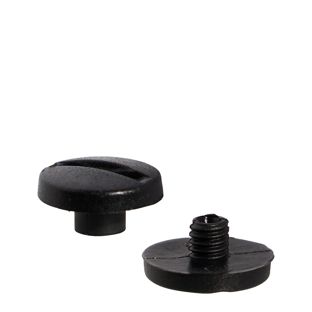 Kunststoffbuchschrauben, schwarz | 3,5 mm